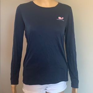 Navy Vineyard Vines Long-Sleeve